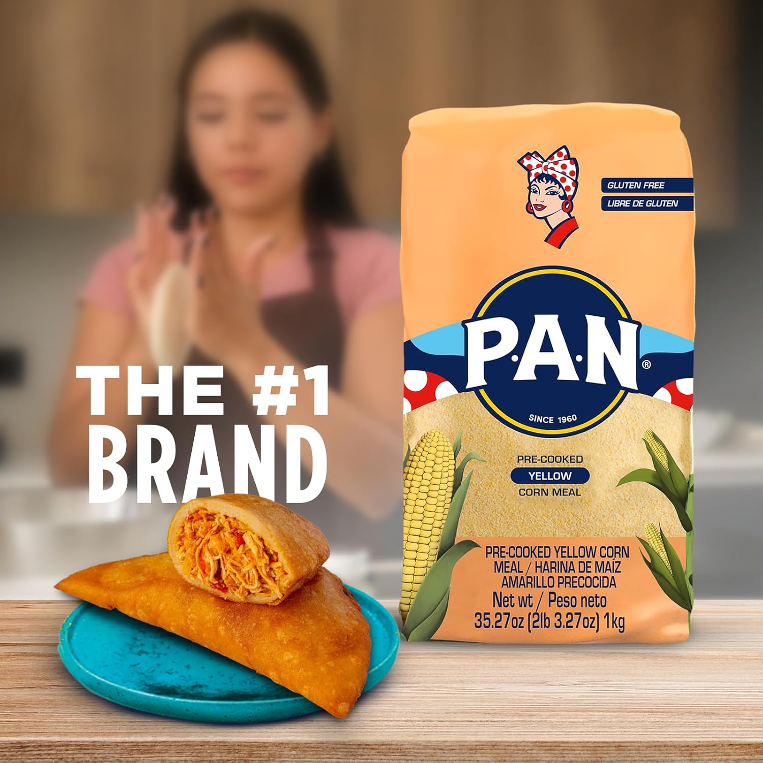 P.A.N. Yellow Corn Meal – Clean Label Pre-Cooked Corn Meal for Stress-Free Family Dinners
