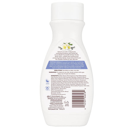 Palmer's Cocoa Butter Formula Tahitian Vanilla Body Lotion 8.5 oz – Adjustable Vanilla Aroma for Personal Scentscaping and Stress Relief