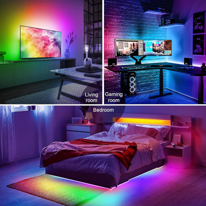 PANGTON VILLA ICRGB TV Backlight – Nursery Friendly Accent Light with Timer & Auto Shutoff
