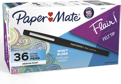 Paper Mate Flair Felt Tip Pens – Workspace Upgrade for Admins Handling Forms, Reports, and Daily Paperwork
