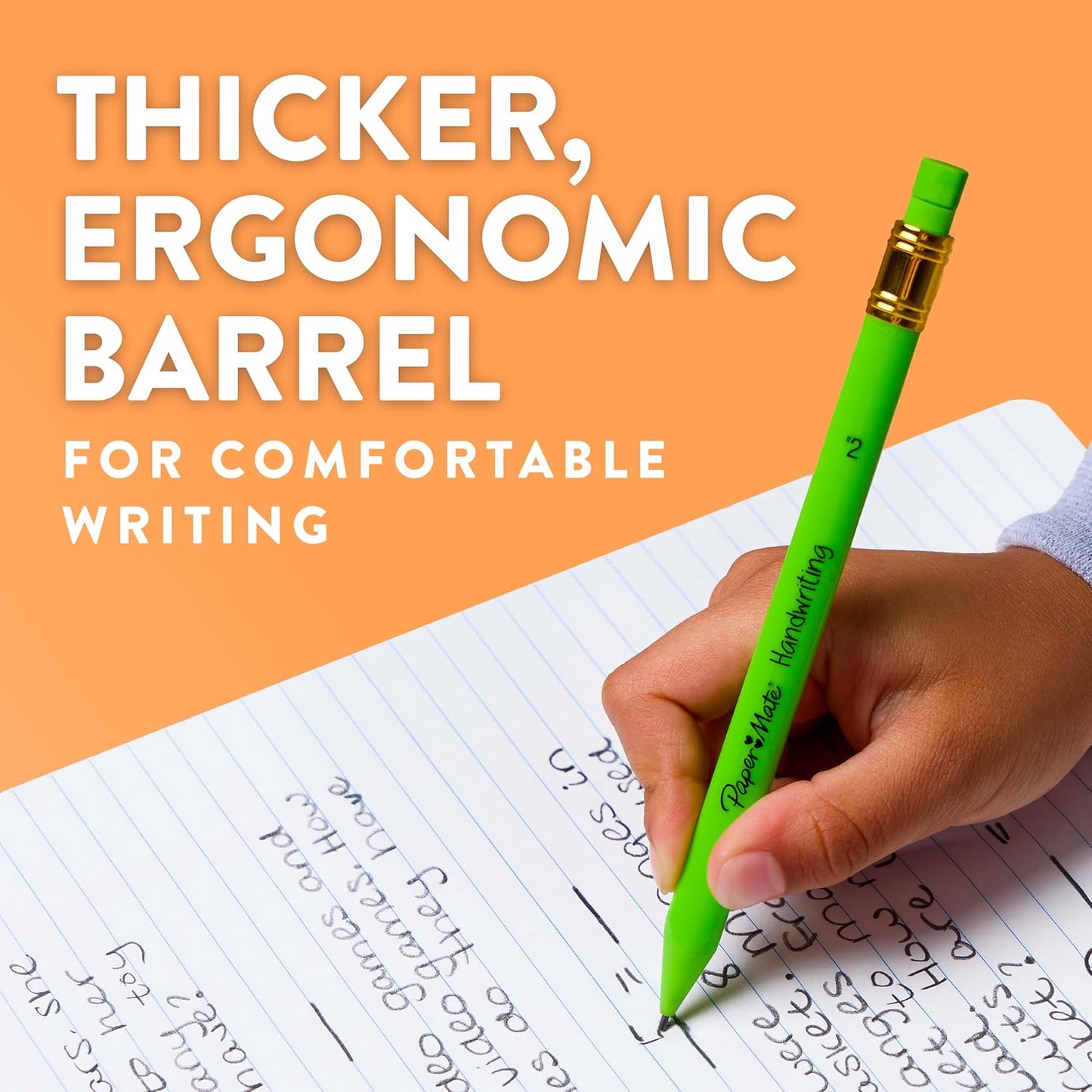 Paper Mate Kids Handwriting Pencil Set - Homeschool Curriculum Supply for Daily Writing Practice and Study Sessions