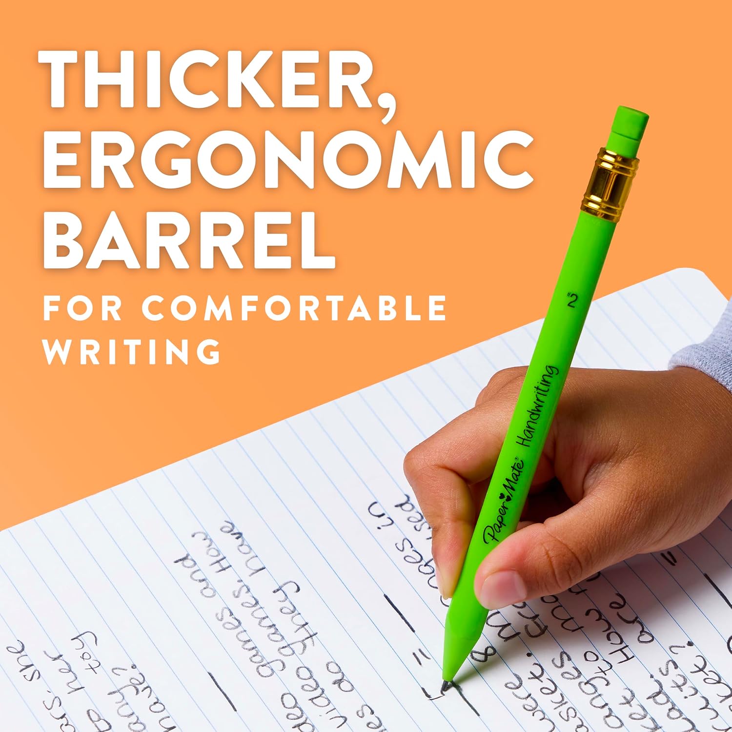 Paper Mate Kids Handwriting Pencil Set - Homeschool Curriculum Supply for Daily Writing Practice and Study Sessions