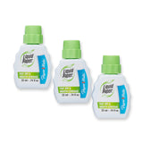 Paper Mate Liquid Paper Fast Dry Correction Fluid 22 ml 3 Count – Graduation Gift for College Students Starting Finals