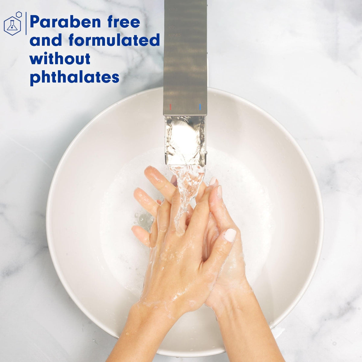 paraben-free and phthalate-free formulation