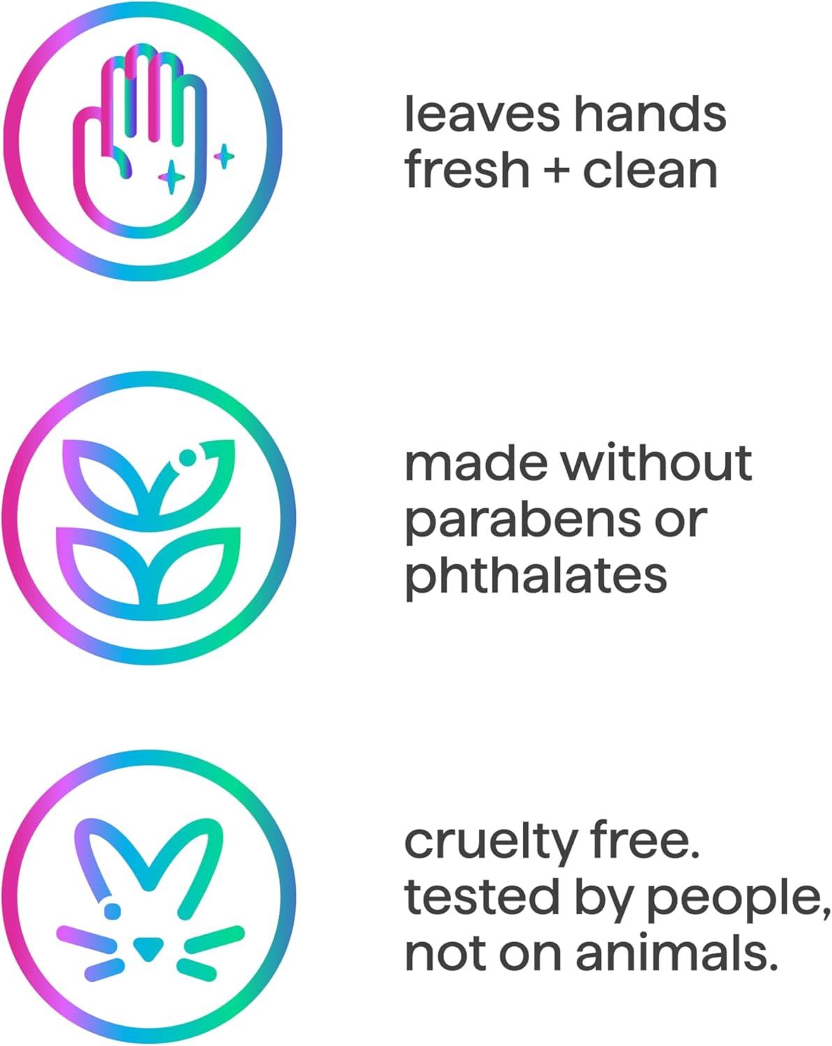 paraben-free formulation