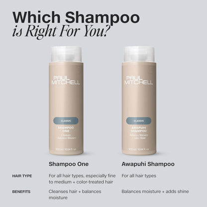 Paul Mitchell Awapuhi Shampoo – Housewarming Gift for Women, Awapuhi Moisture Balancing Travel Size Set