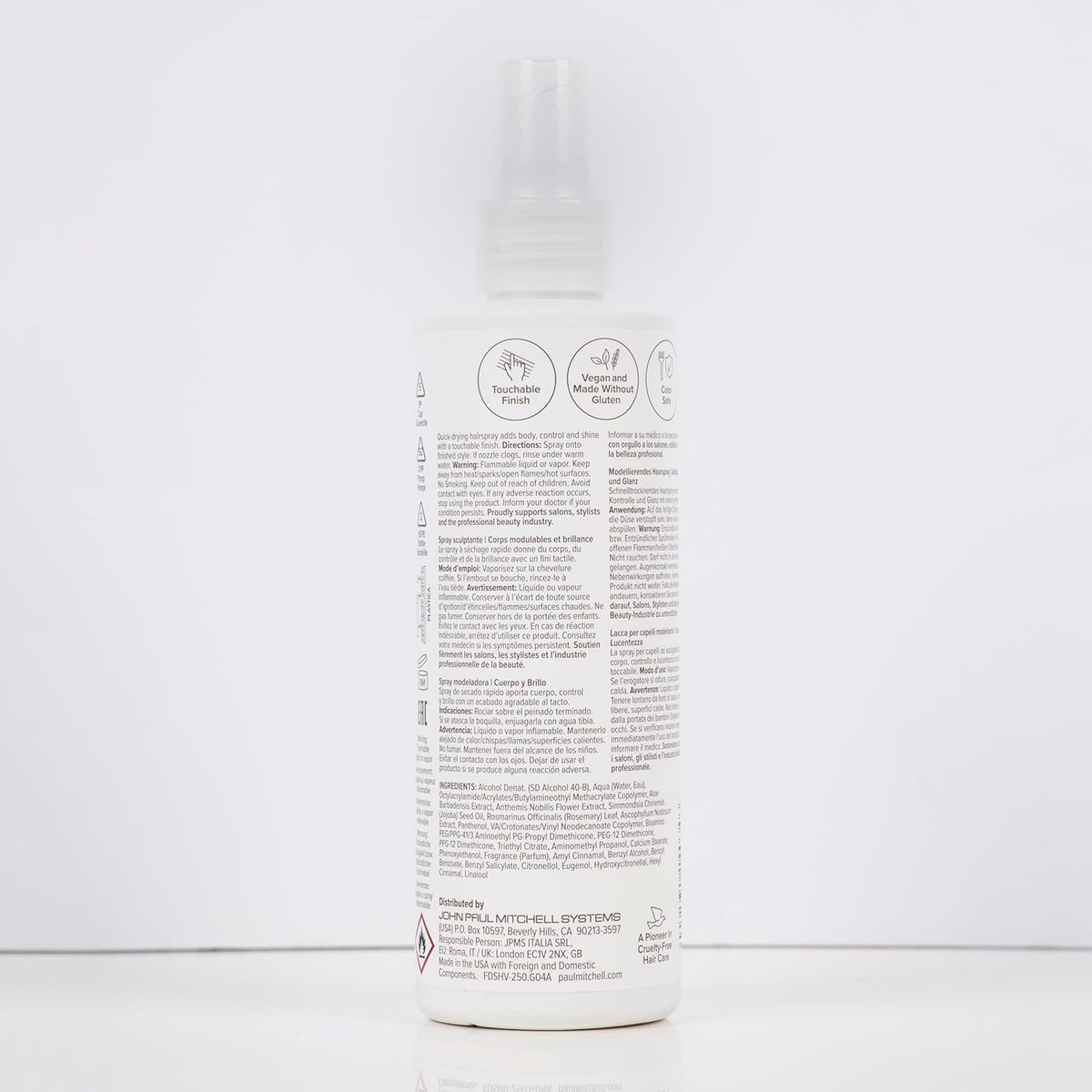 Paul Mitchell Fast Drying Sculpting Spray, Heat-Reactivating Medium Hold Spray for All-Day Work Styling with Minimal Touch-Ups