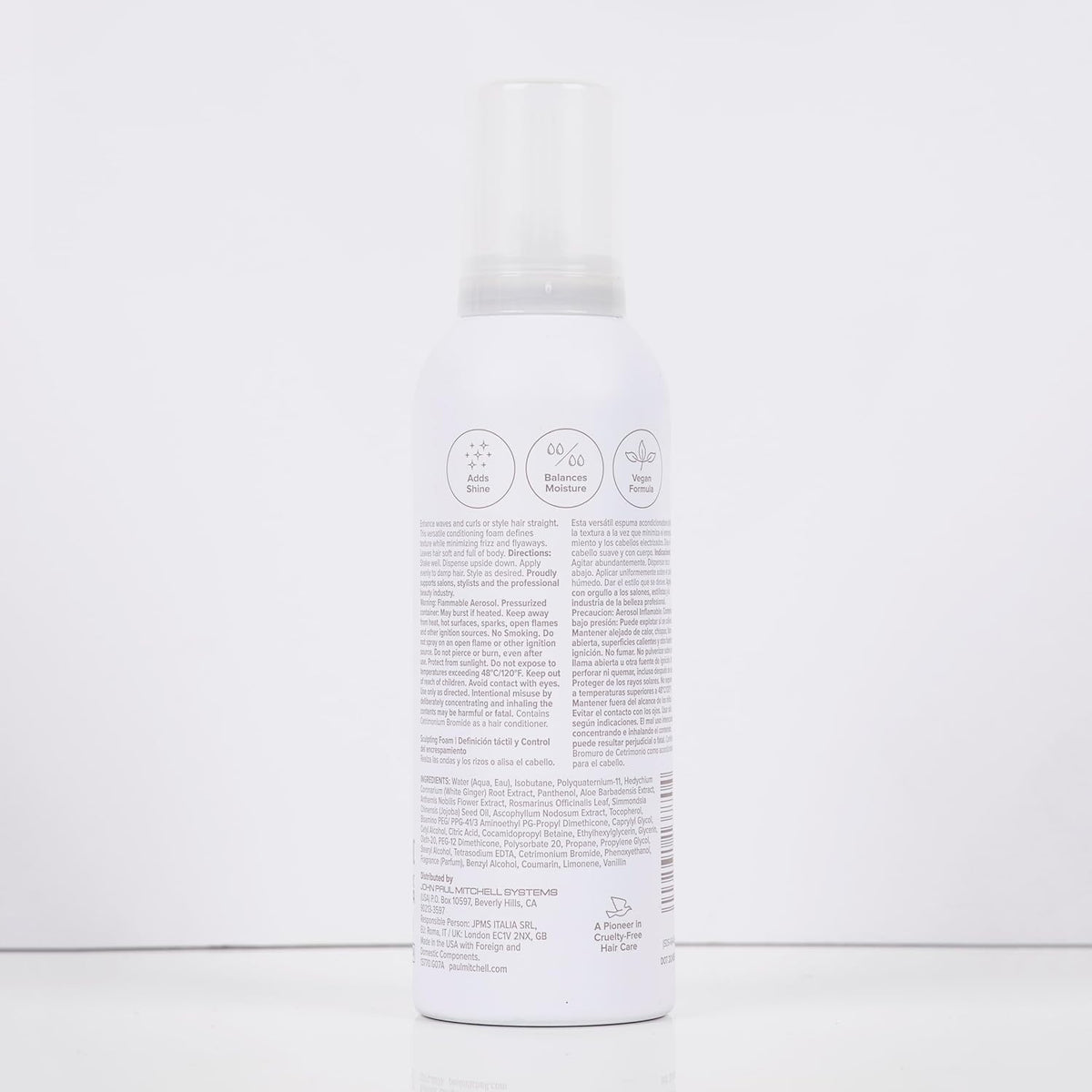 Paul Mitchell Sculpting Foam – Humidity-Defying Volume Foam for Outdoor Events and Vacations
