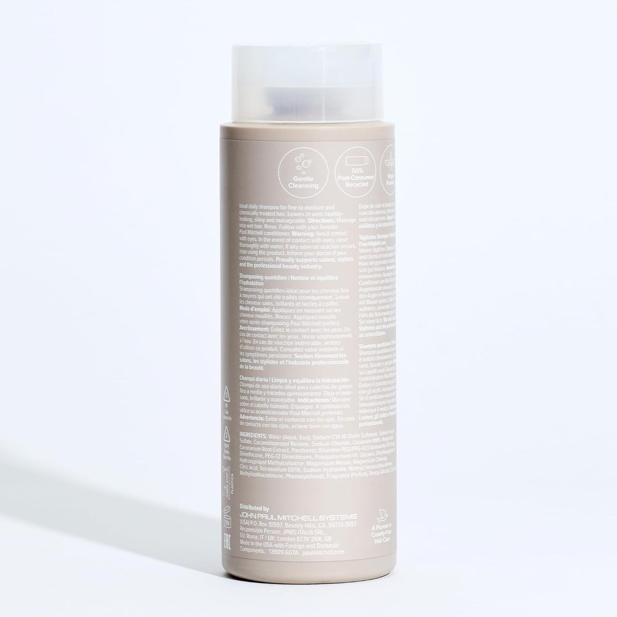 Paul Mitchell Shampoo One – High-End Hair Investment, Vegan Paraben-Free Luxury Wash for Color-Treated Strands