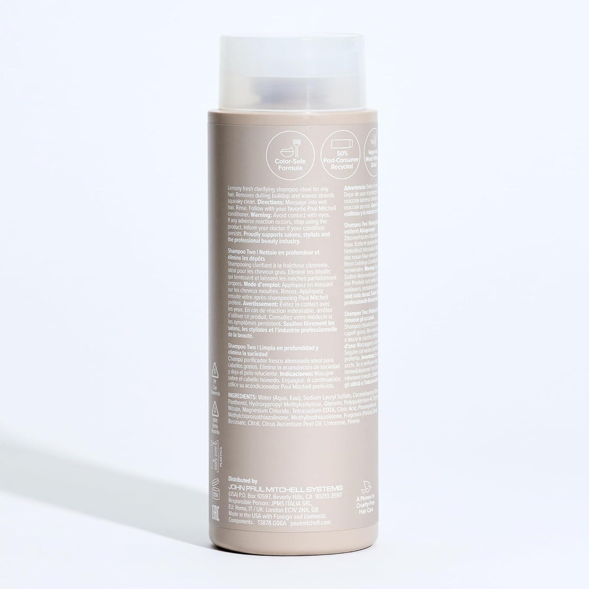 Paul Mitchell Shampoo Two Vegan Formula – Lovely Housewarming Gift for the Self-Care Loving Friend