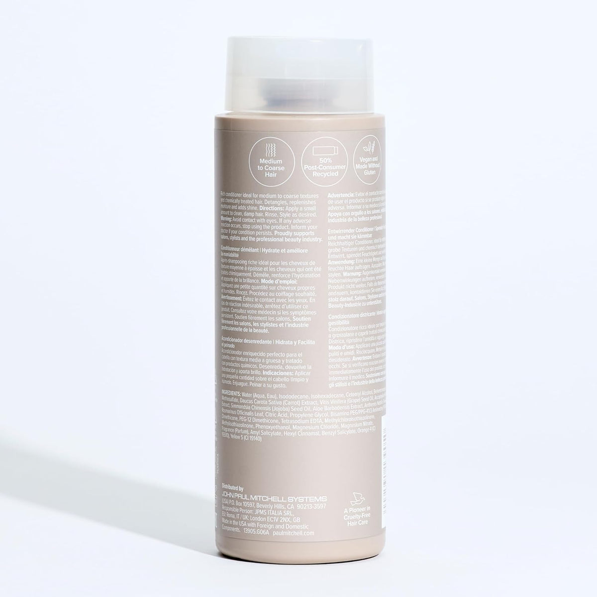 Paul Mitchell The Detangler Conditioner – Clean Ingredient Conditioner for Allergy-Conscious Users, Safe for Kids and Shared Showers