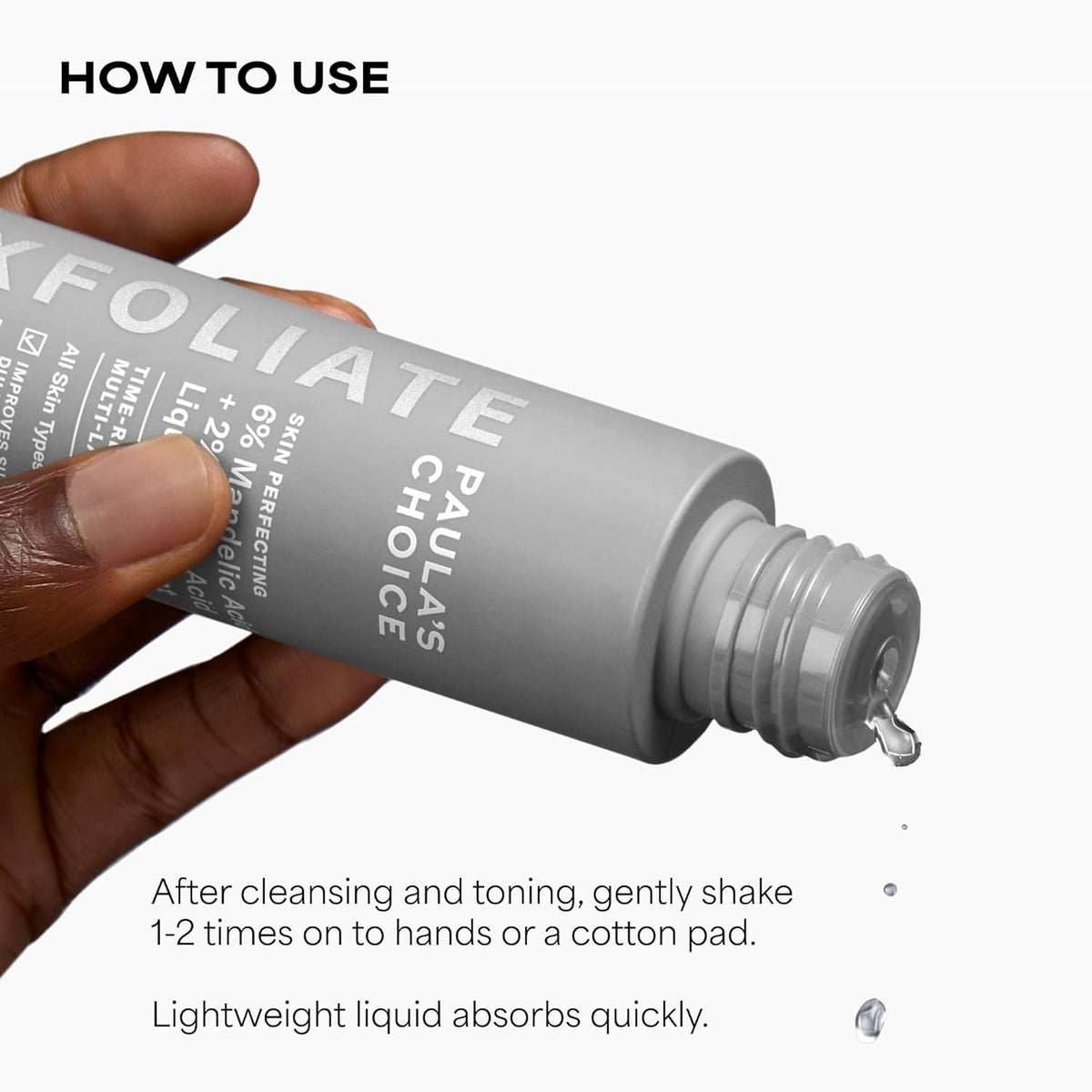 Paula's Choice Mandelic Acid Toner – Crafted Daily Resurfacing for a Refined, Luminous Complexion