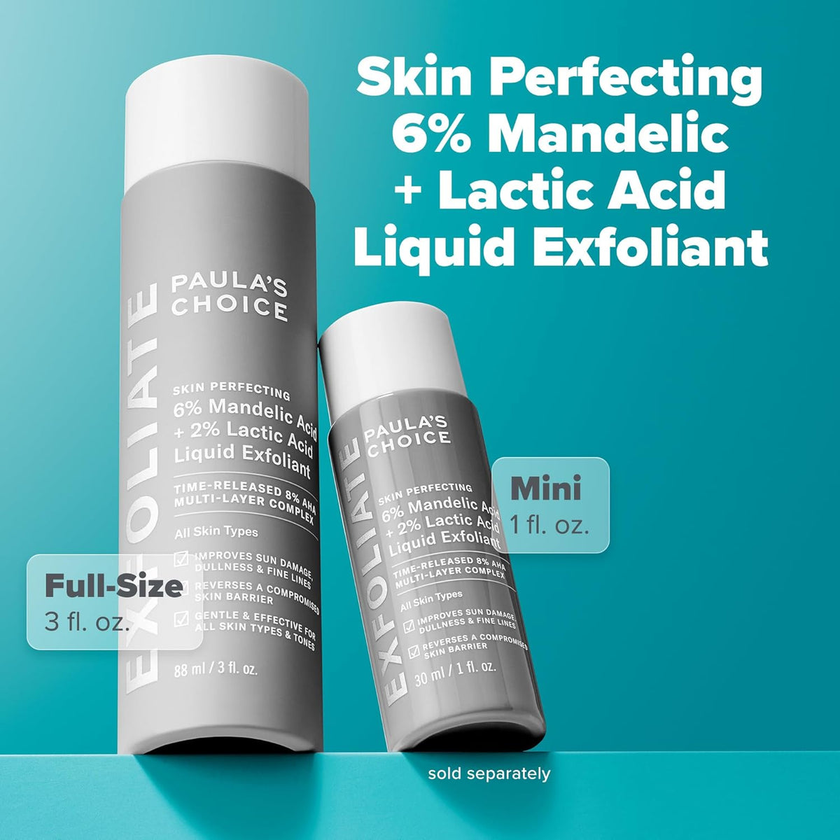 Paula's Choice Mandelic Acid Toner – Crafted Daily Resurfacing for a Refined, Luminous Complexion