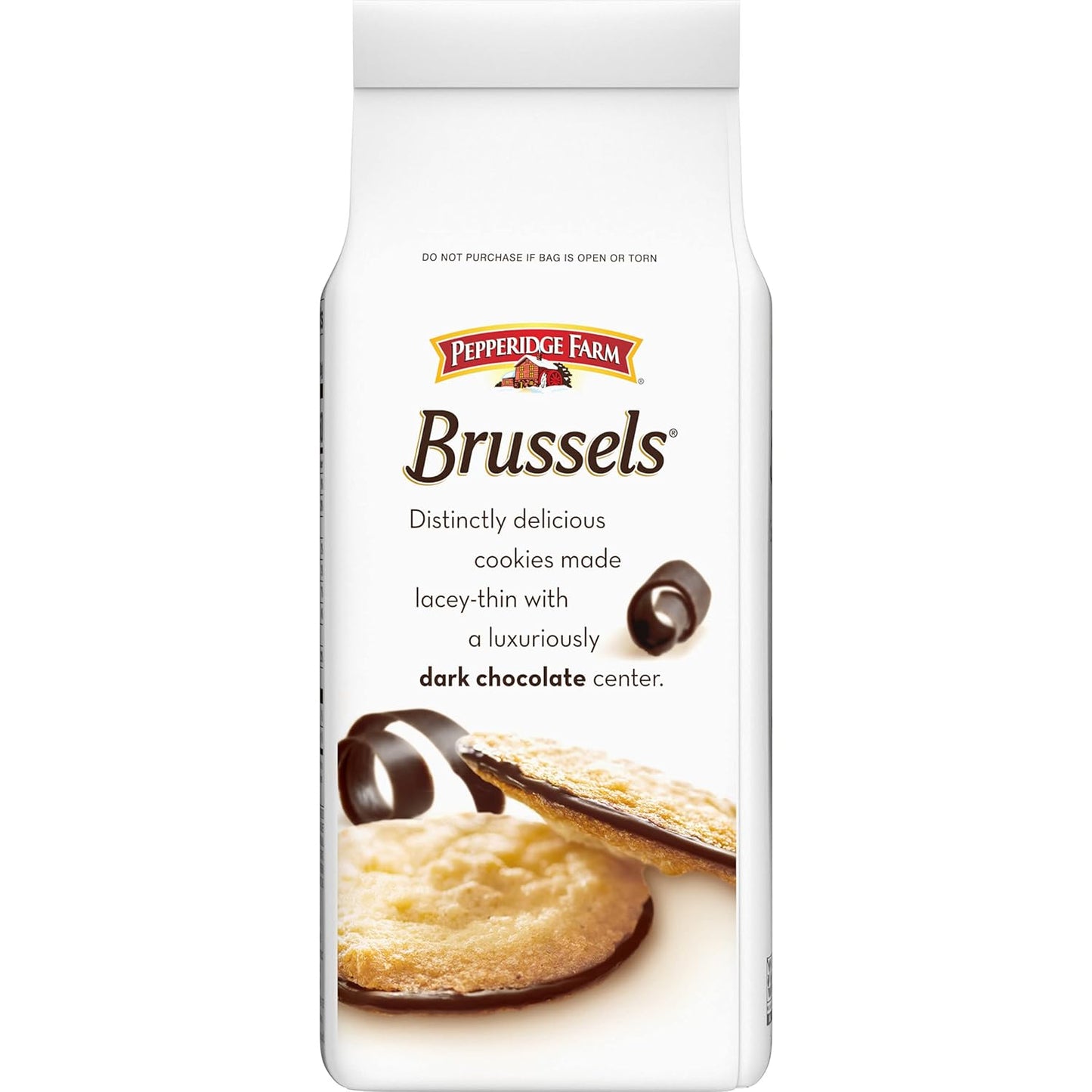 Pepperidge Farm Brussels Dark Chocolate Cookies – Streamlined Dark Chocolate Cookie for the Intentional Home, Effortless Addition to Morning Coffee