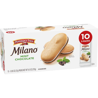 Pepperidge Farm Milano Dark Chocolate Cookies – Romantic Valentine's Day Treat for Her, Shareable Office or Date Night Dessert