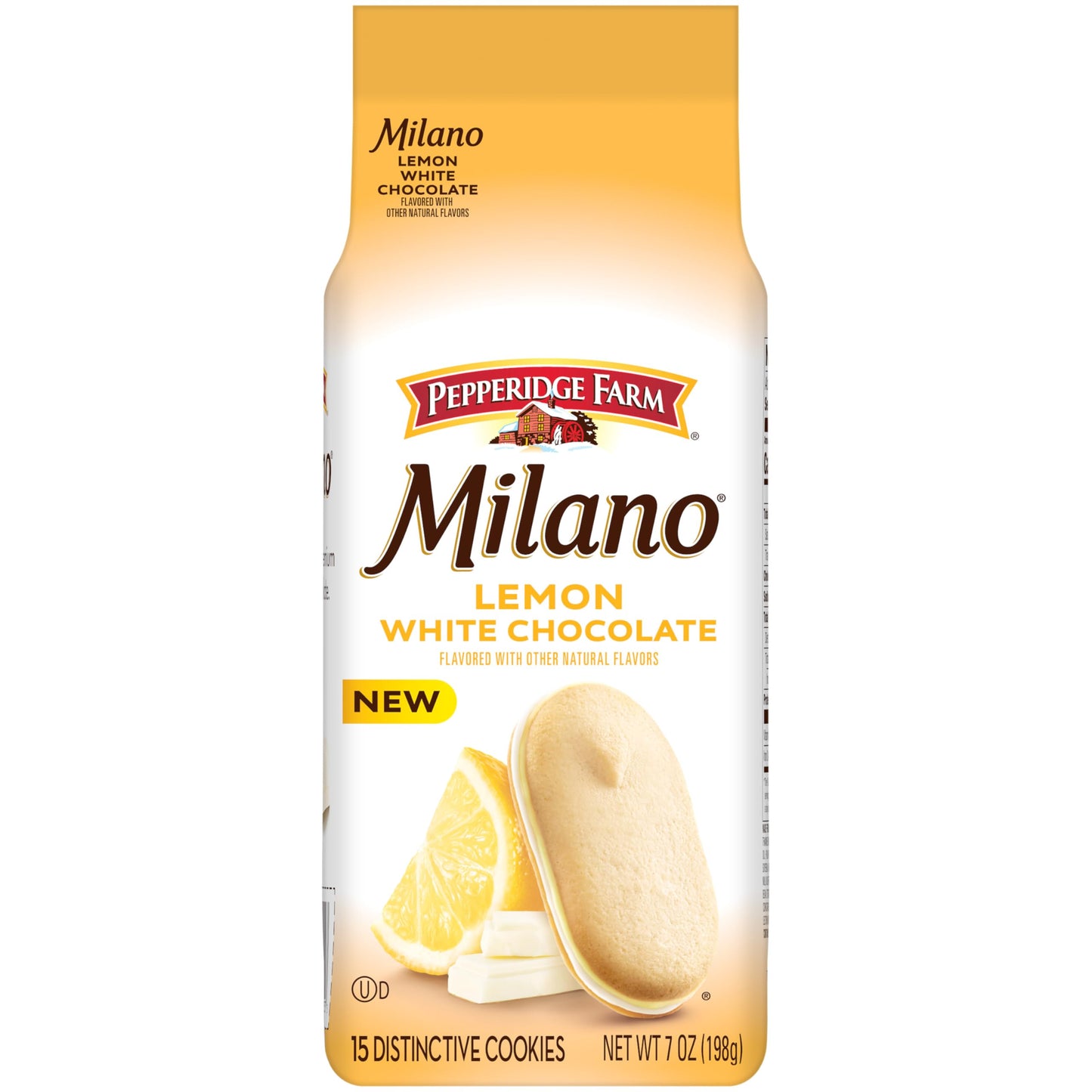 Pepperidge Farm Milano White Chocolate Lemon Cookies – Heritage-Quality Indulgence for the Refined Sweet Tooth