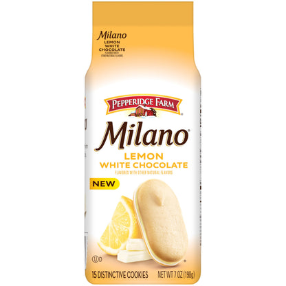 Pepperidge Farm Milano White Chocolate Lemon Cookies – Heritage-Quality Indulgence for the Refined Sweet Tooth