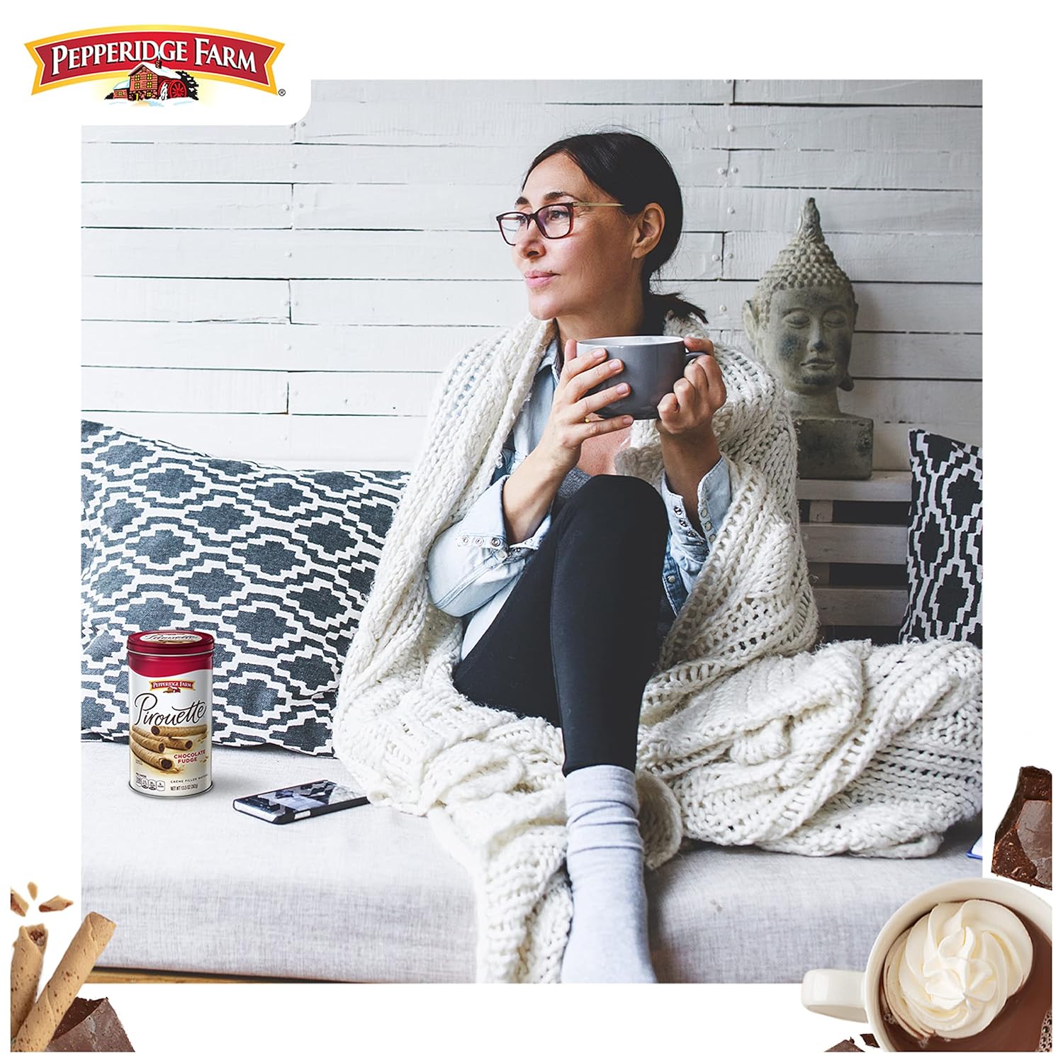 Pepperidge Farm Pirouette Wafers - Premium European-Style Confection for an Elevated Afternoon Tea Service