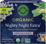 Traditional Medicinals Nighty Night Extra – Aromatherapy Sleep Blend for Bedroom Mindfulness Ritual, 16 Bags