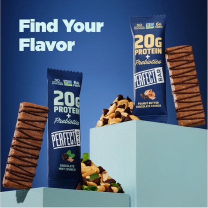 Perfect Bar Chocolate Peanut Butter Protein Bar – Gourmet Pantry Essential for the Discerning Health Enthusiast, Refrigerated Freshness