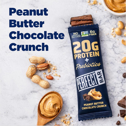 Perfect Bar Chocolate Peanut Butter Protein Bar – Gourmet Pantry Essential for the Discerning Health Enthusiast, Refrigerated Freshness