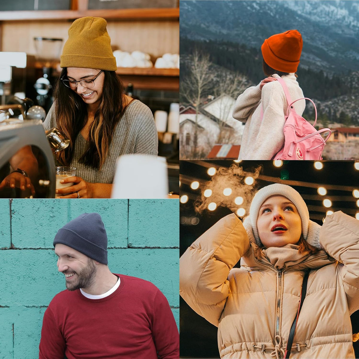 PFFY Knit Watch Cap – Travel-Friendly Outdoor Beanie for Hiking Trails, Snow Slopes and Cold Commutes