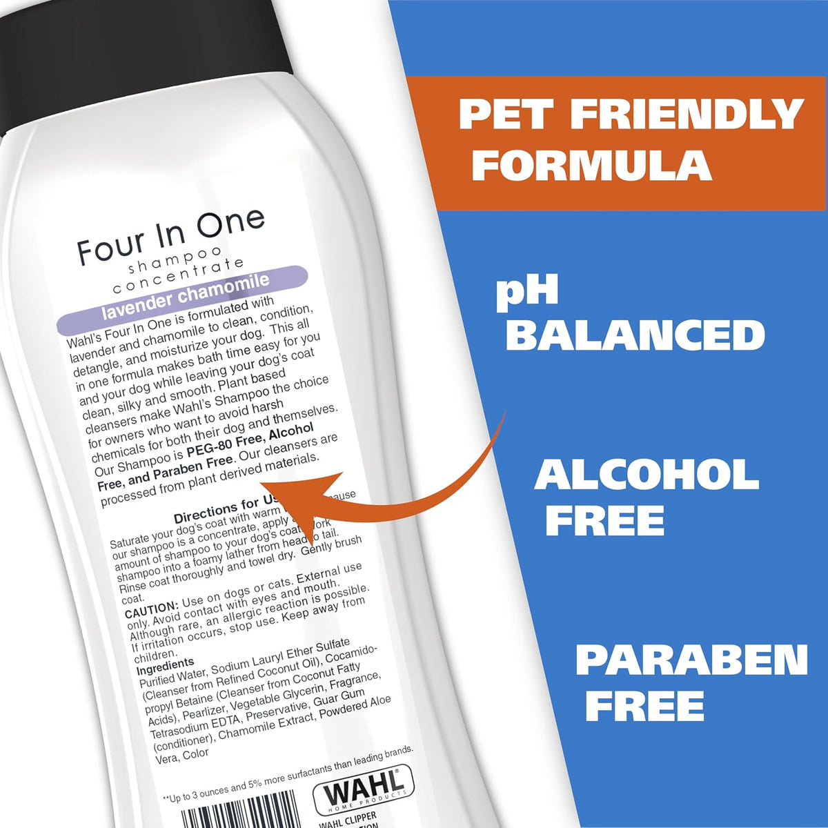 ph balanced, alcohol-free, paraben-free, peg-80 free, sulfate-free composition