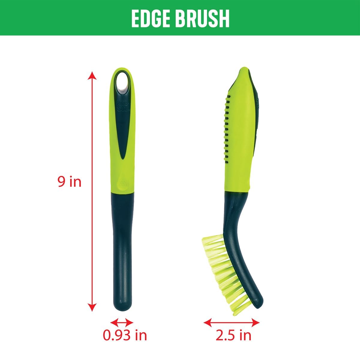 Pine-Sol Scrub Brush Set - Practical Housewarming Gift for New Homeowners, Long Handle 5 Piece Cleaning Brush Bundle