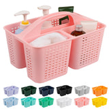 Tiawudi Travel Shower Caddy in 9 Colors, Durable Plastic Carry Basket for Hiking Trips and Hotel Stays