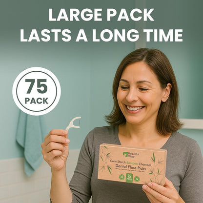 Plant-Based Dental Floss – Understated, Zero-Plastic Design for the Capsule Bathroom
