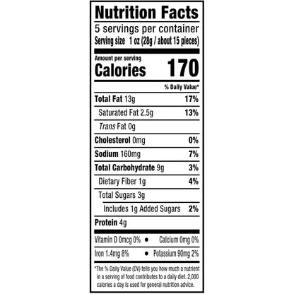 PLANTERS Dill Pickle Cashews Portion Packs - 170 Calorie Office Snack for Busy Professionals