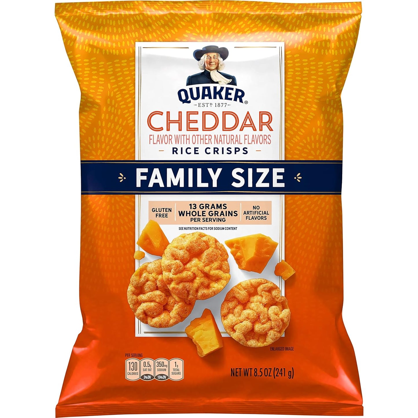 popped (never fried) rice crisp production method