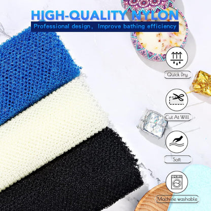porous open-weave construction for quick drying and machine-washability