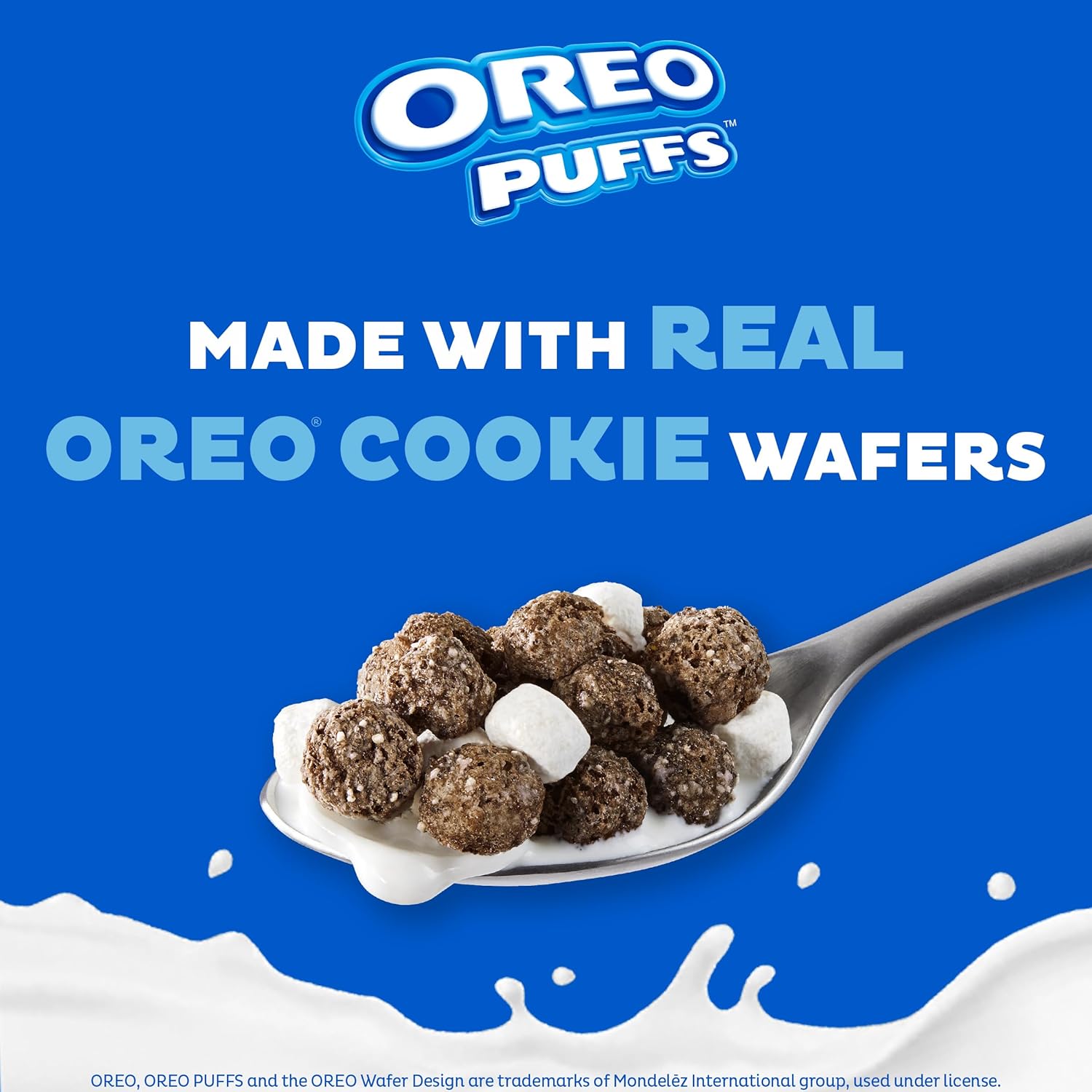 Post Oreo Puff Cereal – Travel-Friendly Marshmallow Cereal for Backpacking and Outdoor Adventures, 10 oz