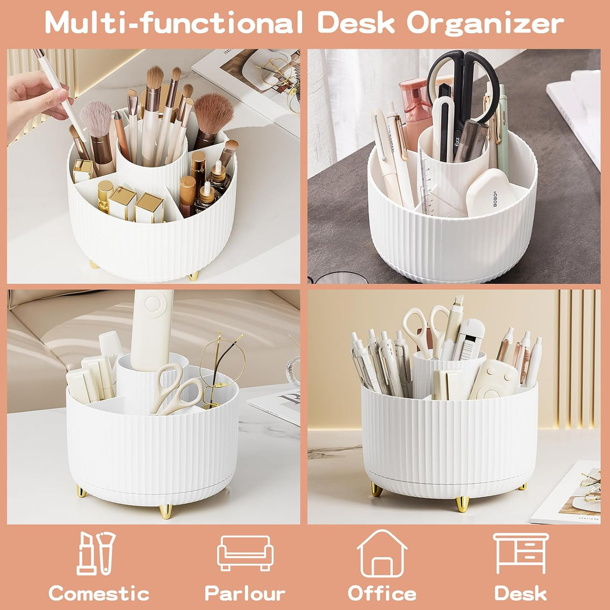 premium eco-friendly abs plastic with glossy painted finish