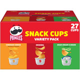 Pringles Potato Crisps Chips, 19.3oz Snack Cup Variety, Compact Pantry Staple for Backyard Cookouts and Outdoor Movie Nights
