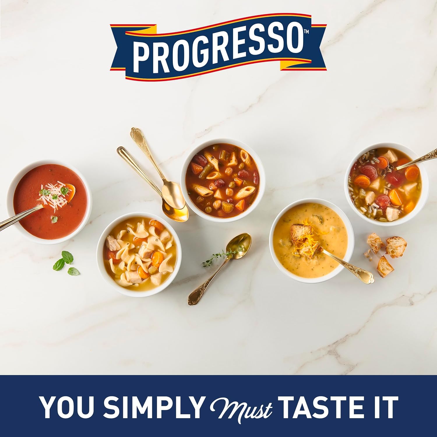 Progresso Lentil Soup – Plant-Based Protein for Calm Home Office Lunch Breaks, No Artificial Flavors