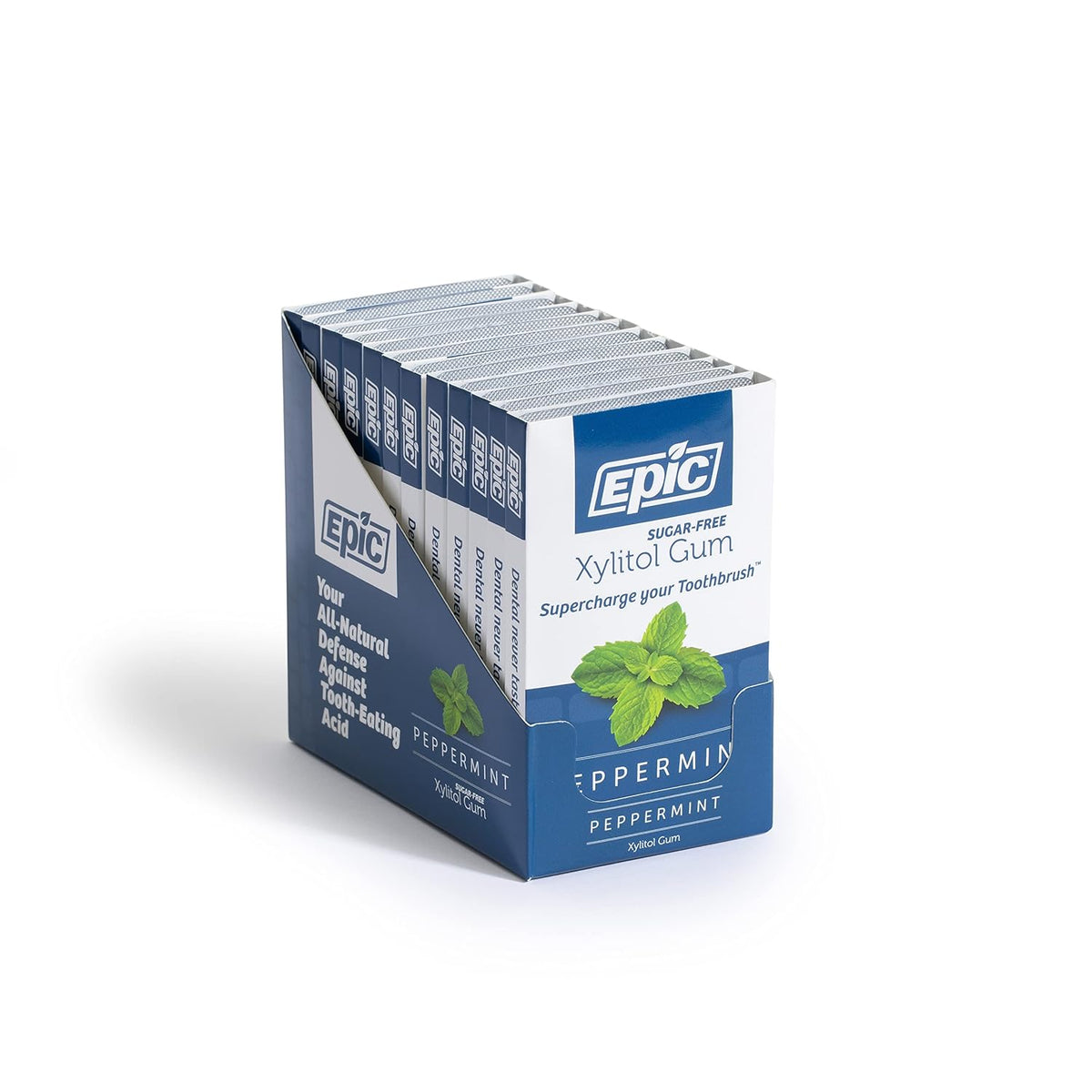 promotes saliva flow to neutralize harmful acids and reduce cavity risk