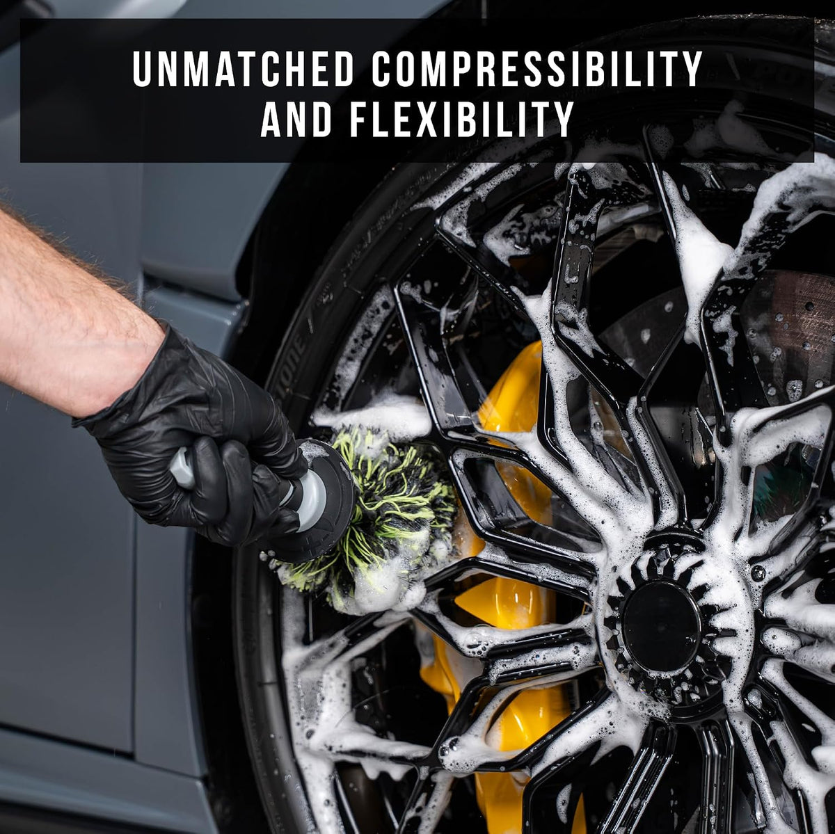 protective end cap to prevent damage to wheel surfaces