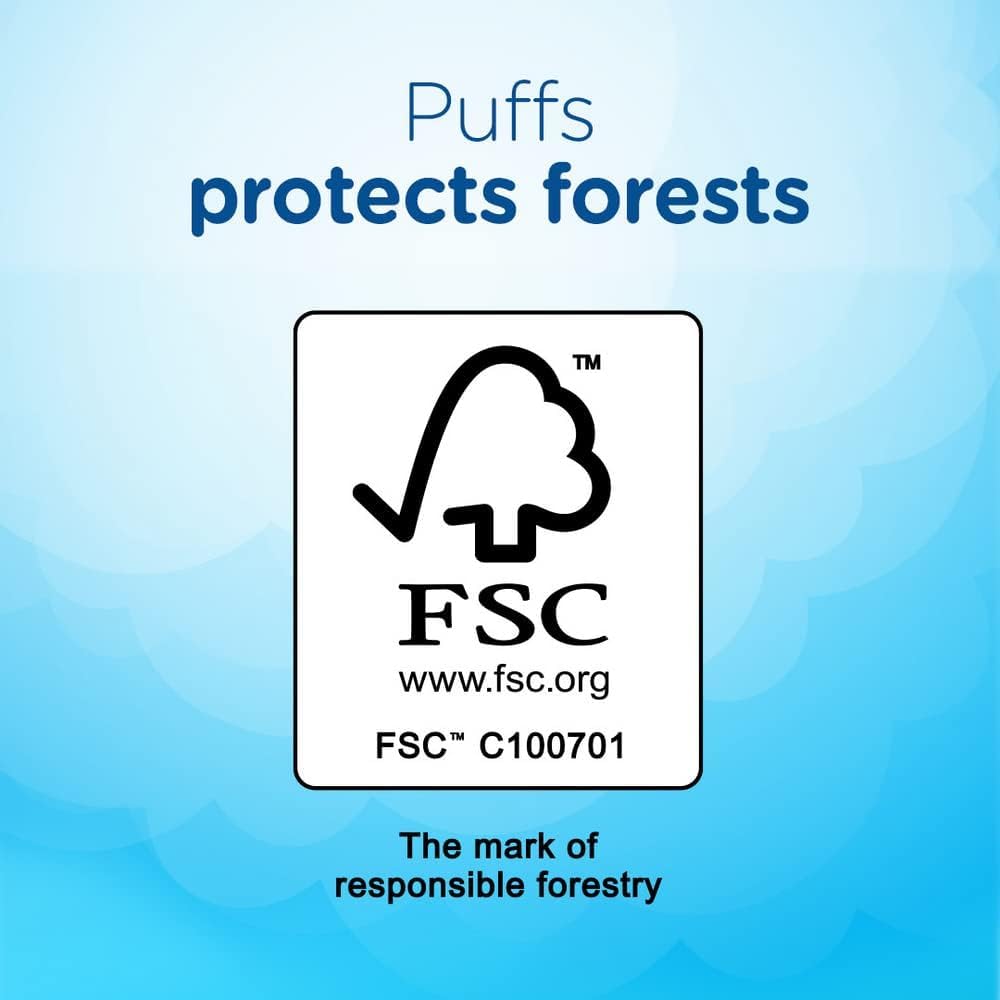 Puffs Plus Lotion Tissues for Bathroom Counter and Wind-Down Ritual, Lotion-Soothed Nose Care