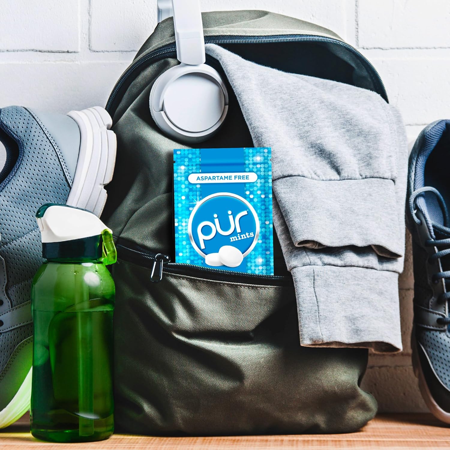 PUR Mints Polar Mint – Kid Approved Sugar Free Mints for Lunchboxes, Minivan Cup Holders and After School Snacks