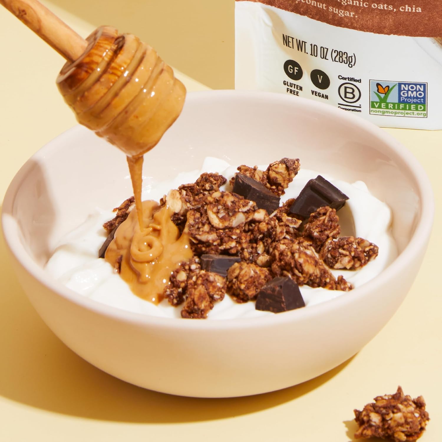 Purely Elizabeth Chocolate Peanut Butter Ancient Grain Granola – Camping and Backpacking Energy for Open-Air Escapes