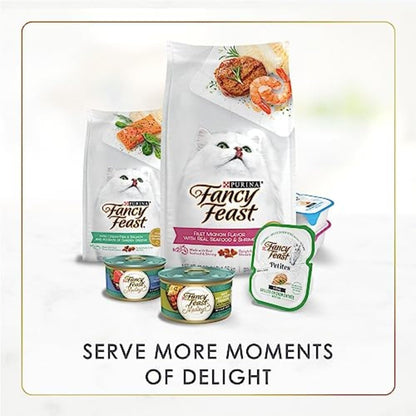 Purina Fancy Feast Gravy Lovers Variety Pack – Slow-Cooked Wet Cat Food for Hydration-Focused Daily Wellness and Appetite Care