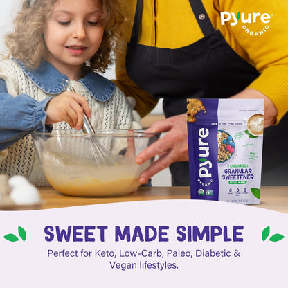 Pyure Organic Stevia Blend – Holiday Gift Basket Staple for the Health-Conscious Foodie