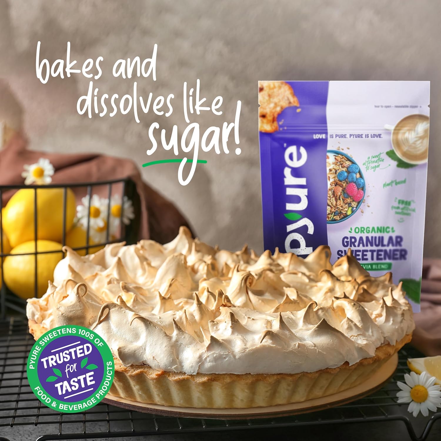 Pyure Organic Stevia Blend – Holiday Gift Basket Staple for the Health-Conscious Foodie