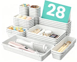 A-LuGei 28-Piece Vanity Organizer – Housewarming Gift for Friends Moving Into a New Home or Apartment