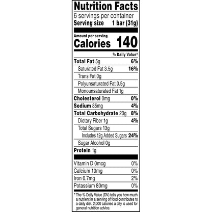Quaker Chewy Dipps Chocolate Chip Granola Bars – Back-to-School Pantry Snack, Kid-Approved Chocolate Coated Bars, 6 ct