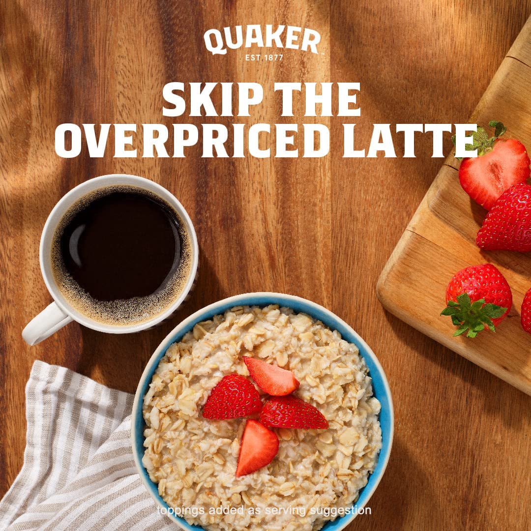 Quaker Instant Oatmeal Variety Pack – Easy Lunchbox Prep Breakfast for Picky Eaters, 10g Protein Packets