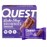 Quest Nutrition Chocolate Brownie – Portable Protein Pack for Hiking and Day Trips, 4 Count