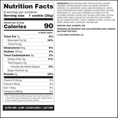 Quest Nutrition Frosted Protein Cookies – Road Trip Cupholder Snack for Active Travelers, Individually Wrapped Protein Cookie